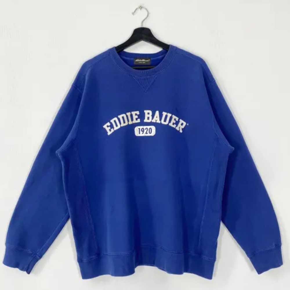 Vintage Eddie Bauer Crewneck Pullover Sweatshirt 90s 2000s XL